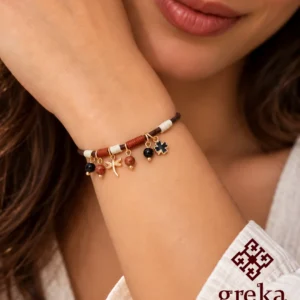 Pulsera nuditos y dijes